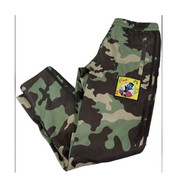 adidas X Jeremy Scott H53372 Men Sz Large Camouflage Track Pants $170 - Picture 2 of 10